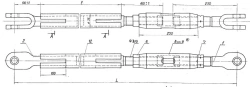 Connecting Rod for Switch Mechanism Designed for Lever Connection SP132-07