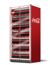 Refrigerated Display Case for Beverages and Food, Model ICOOL2-1000 HD [R290] C