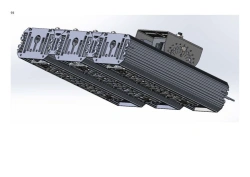 Industrial Design LED Light "MTM IoT" Series CUBE 180 with Three Modules