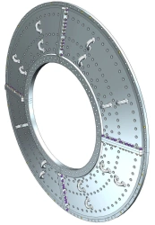 Discharge Wall Assembly 1340.04.010 Cone Flange Design
