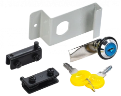 LINEA WE Gray Accessory Set for Glass Door LWE35-HP