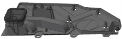 Passenger Lower Trim Assembly for Vehicles M1 and N1 - 9680933881