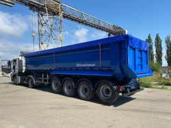 Semi-Trailer Dump Truck with Rear Discharge Type 85337, Modification 853372