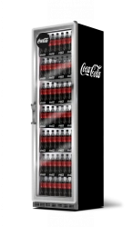 Beverage and Food Refrigerator Display, Model ICOOL2-500 Platinum [R290] C