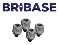 Set of Four Ribbed Clamps, Height 24mm - BB.VS.100.51.024 BriBase