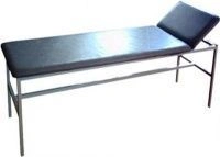 Metal Folding Couch with Adjustable Headrest