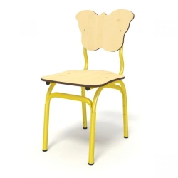 Functional Children's Chair with Adjustable Height - Model A1.07