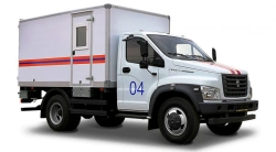 Transportation Equipment for Oil and Gas Well Servicing Type 47123, Modification 47123E on GAZ C41RB3 Chassis