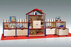 Toy and Educational Supplies Wall "House" 751, 757