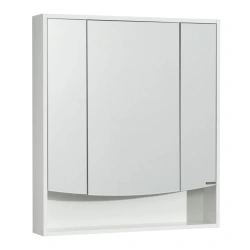 Aquaton Infinity 76 White Mirrored Cabinet 1A192102IF0101.A192.1.02I.F01.0