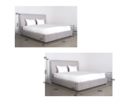 Bed without lifting mechanism Type IV
