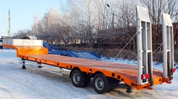 Semi-Trailer for Transporting Heavy Equipment 949164