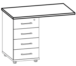 Top for Cabinet 8665 Galant Series