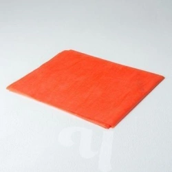 Disposable Spunbond Sheet Orange 30 g/m² 200x140 cm 50 pcs/pack, Art. 00-334