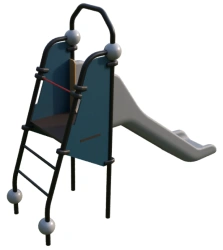 Children's Slide with Stainless Steel Slope h1550 110.26.10