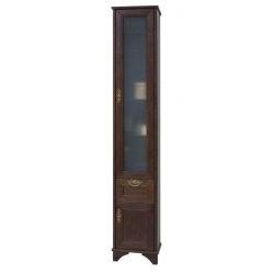 Chocolate Oak Column Cabinet Aquaton Idel Right 1A198003IDM8R1