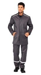 Heat Resistant Suit "ZEUS-1" (Jacket, Pants) for High Temperature Protection