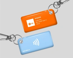 ISBC® Keychain with Integrated NTAG213 Chip