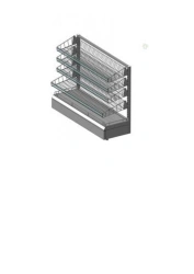 Retail Display Shelf for Checkout Area (610x360x800 - 1250x1100x1460)