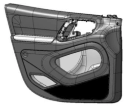 Complete Left Front Door Trim Assembly 98006935ZD