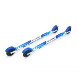 ELVA SK715R Roller Skis with Rubber Wheels