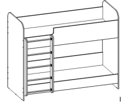 Bunk Bed TV-BKD-5.15.01-01
