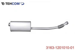 Exhaust Muffler for Patriot 2007-2012 ZMZ 409.10 / 40904.10