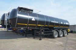 Round Tank Semi-Trailer for Transporting Oil and Petroleum Products Model PPC-3/6-3/12-23-3