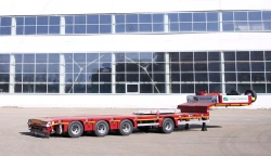 Specialized Semi-Trailer TverstroyMash 993941 F024 with Extendable Platform