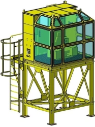 Electric Bridge Crane Control Cabin Model 360(190)/32/10t