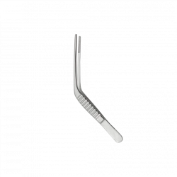 Anatomical Ear Tweezers TP-03-255-10, Curved, 105 mm