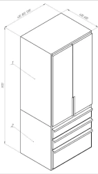 Laboratory Cabinet for Equipment Storage ML-SHPr
