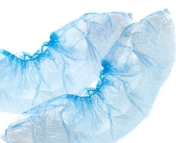 Medical Protective Shoe Covers, Textured and Smooth, Polyethylene and Nonwoven Material, TU 9398-002-21109965-2014