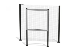 Square Target on Stands for Testing Individuals with Disabilities