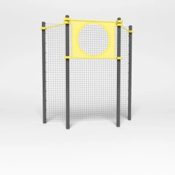 Round Target with Stands for Tennis Ball Throwing Test, 90 cm, MS-3