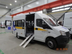 Class A Bus for Wheelchair Users IAC-1767A2 on GAZelle NN A69R52 Chassis