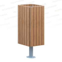 Durable Outdoor Waste Bin for Year-Round Use Romana 305.22.00