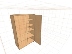 Wooden Archive Cabinets FN.MDU.01.79.00.00.00