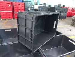 Solid Plastic Box No. 15 for Storage and Transport