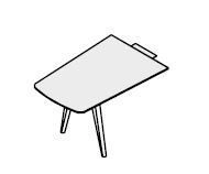 Office Briefing Extension Table - Remo Furniture Set