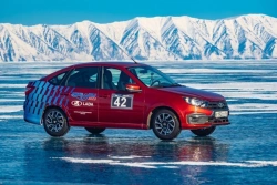 LADA Granta Sport Car with Enhanced Power Suspension, Model 219059, Modification 219019