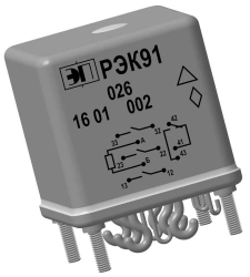 Low-Voltage Sealed Electromagnetic Relay REK91