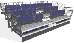 Telescopic Grandstand with Lift Type "TTP