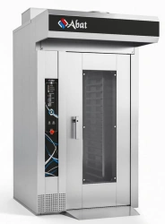 Rotary Bakery Oven RPSH-16-6-4P with Trolley TSHG-16-6-4