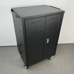 POWER BOX Laptop and Tablet Charging Storage Cart, Series C