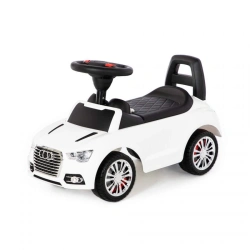SuperCar Ride-On Toy with Sound Signal (White) Model 84552