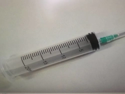 Sterile Single-Use Injection Syringe 20B "Luer" with Needle 0.8x40