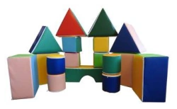 Soft Construction Set "Kroha" 17 Pieces