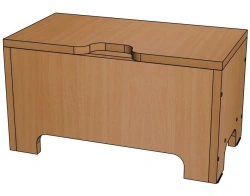 Educational Toy Chest "Mashenka" for Preschool Games - M62