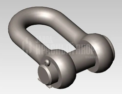 Carbon Steel Type SB Shackle, 13mm Diameter